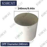 Cordierite Diesel Particulate Filter Cordierite DPF Diesel Particulate Filter for Diesel Engine Emission Diameter 240mm - SHANGHAI KESAIRAY AUTO PARTS CO LTD